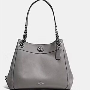 Coach Turnlock Edie Shoulder Bag